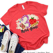 Monogram 3rd Grade Tee