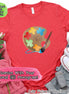Monogram Artist Palette Tee