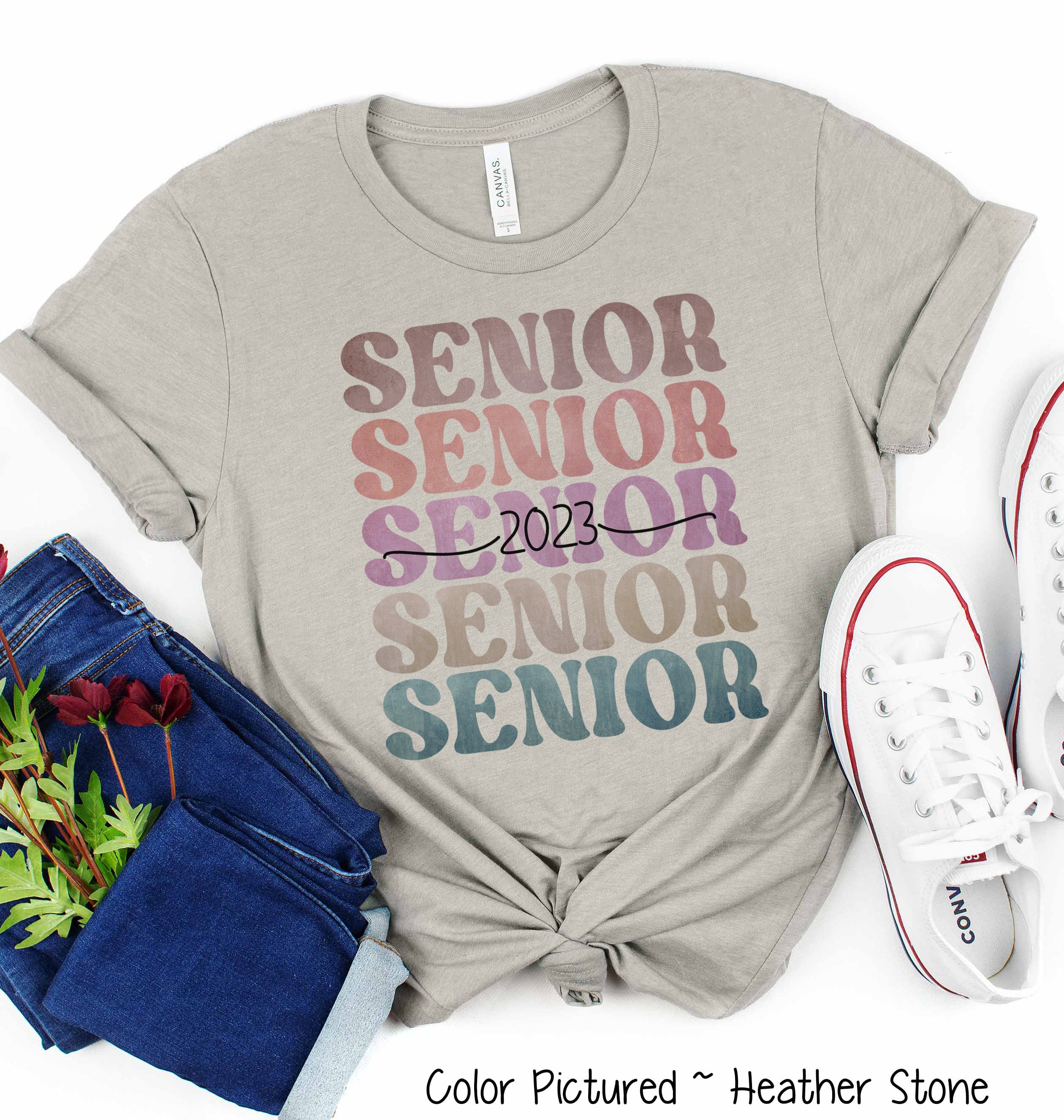 Senior 2024 Retro Mirror Tee