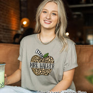 Personalized Leopard Apple Tee