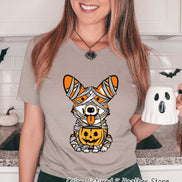 Corgi Dog Lover Halloween Tee