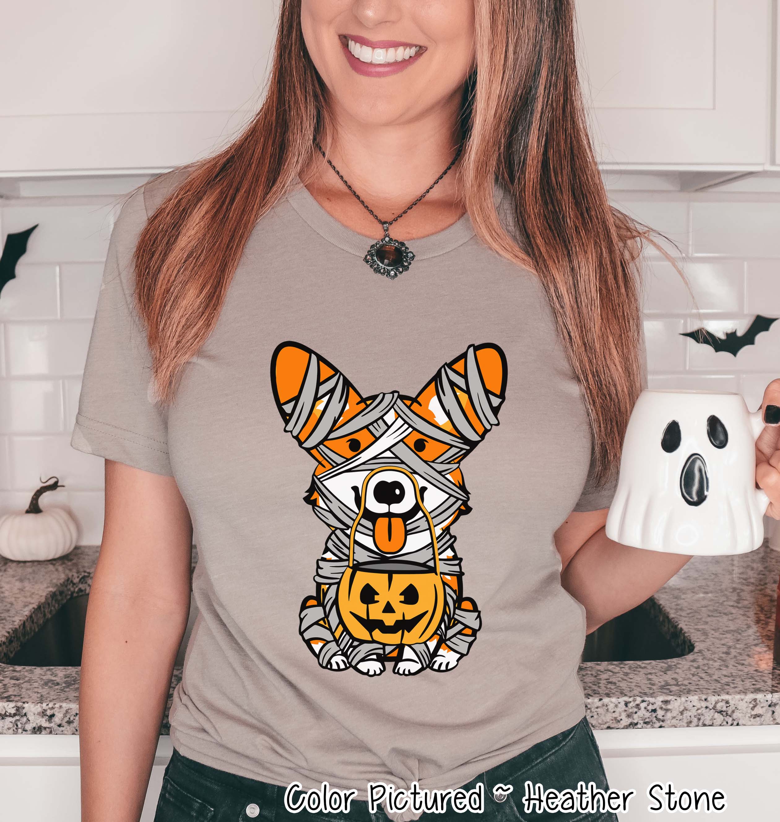 Corgi Dog Lover Halloween Tee