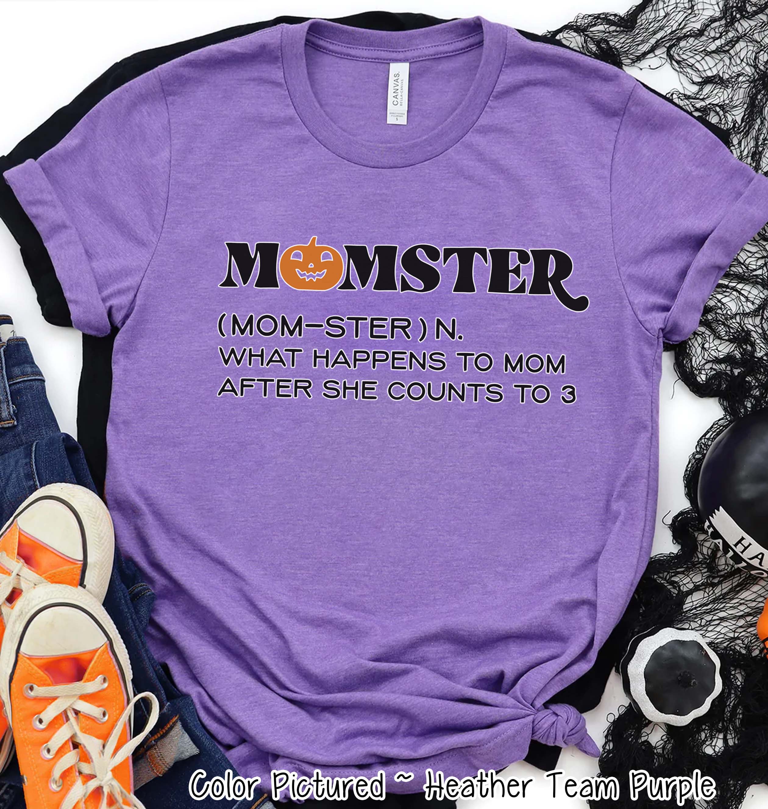 Momster Definition Halloween Tee