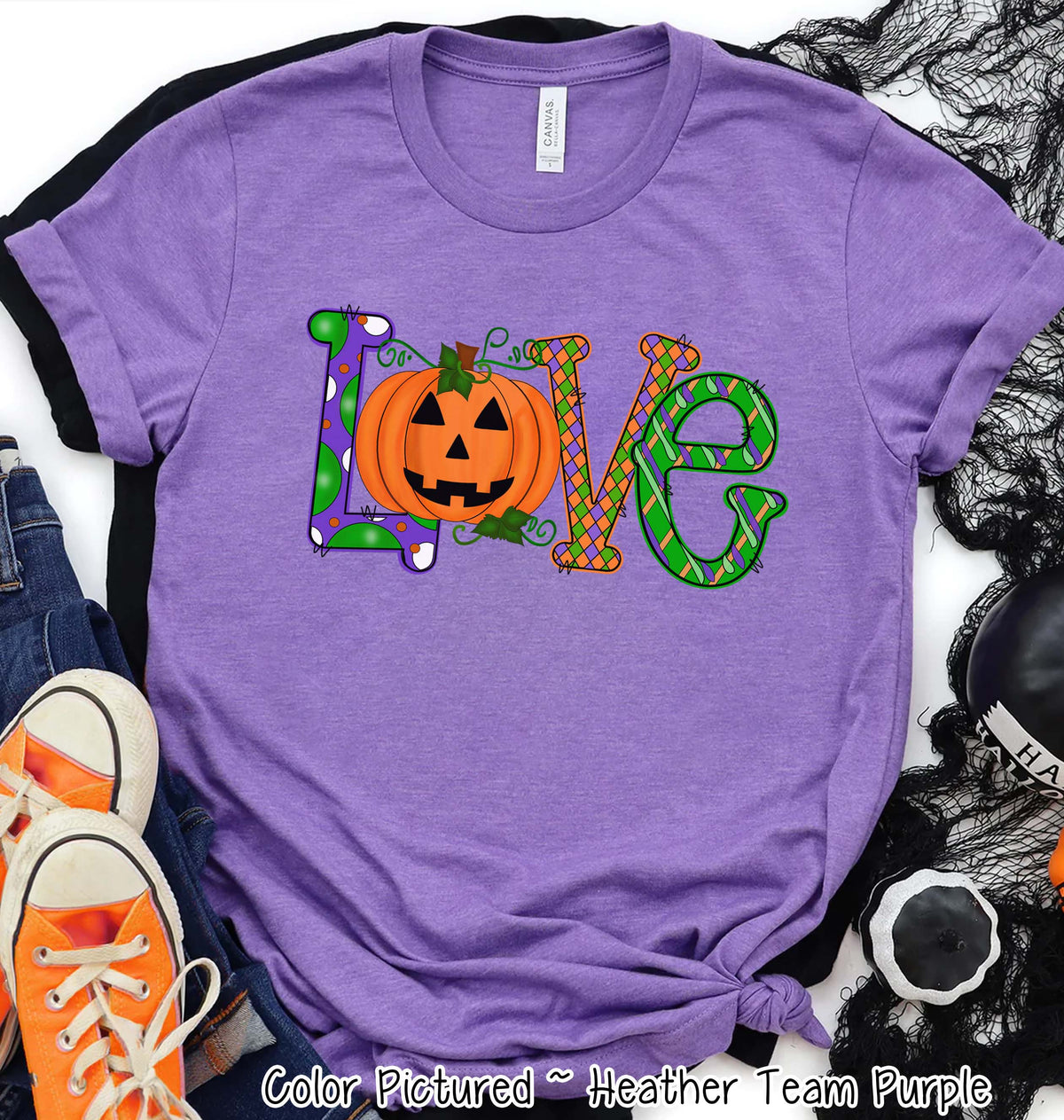 Pumpkin LOVE Halloween Tee