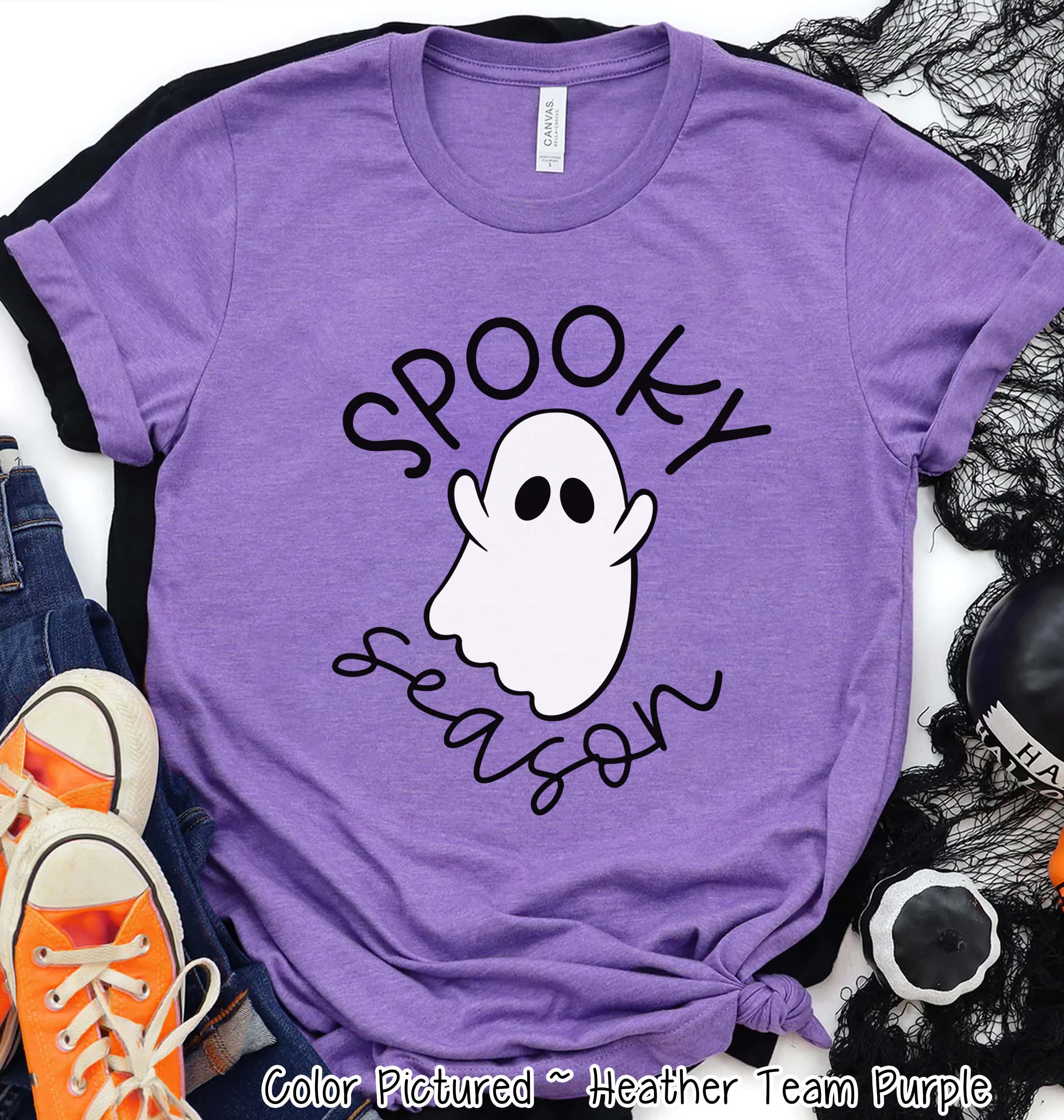 Spooky Season Ghost Halloween Tee