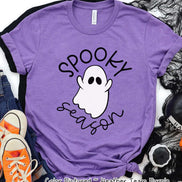 Spooky Season Ghost Halloween Tee
