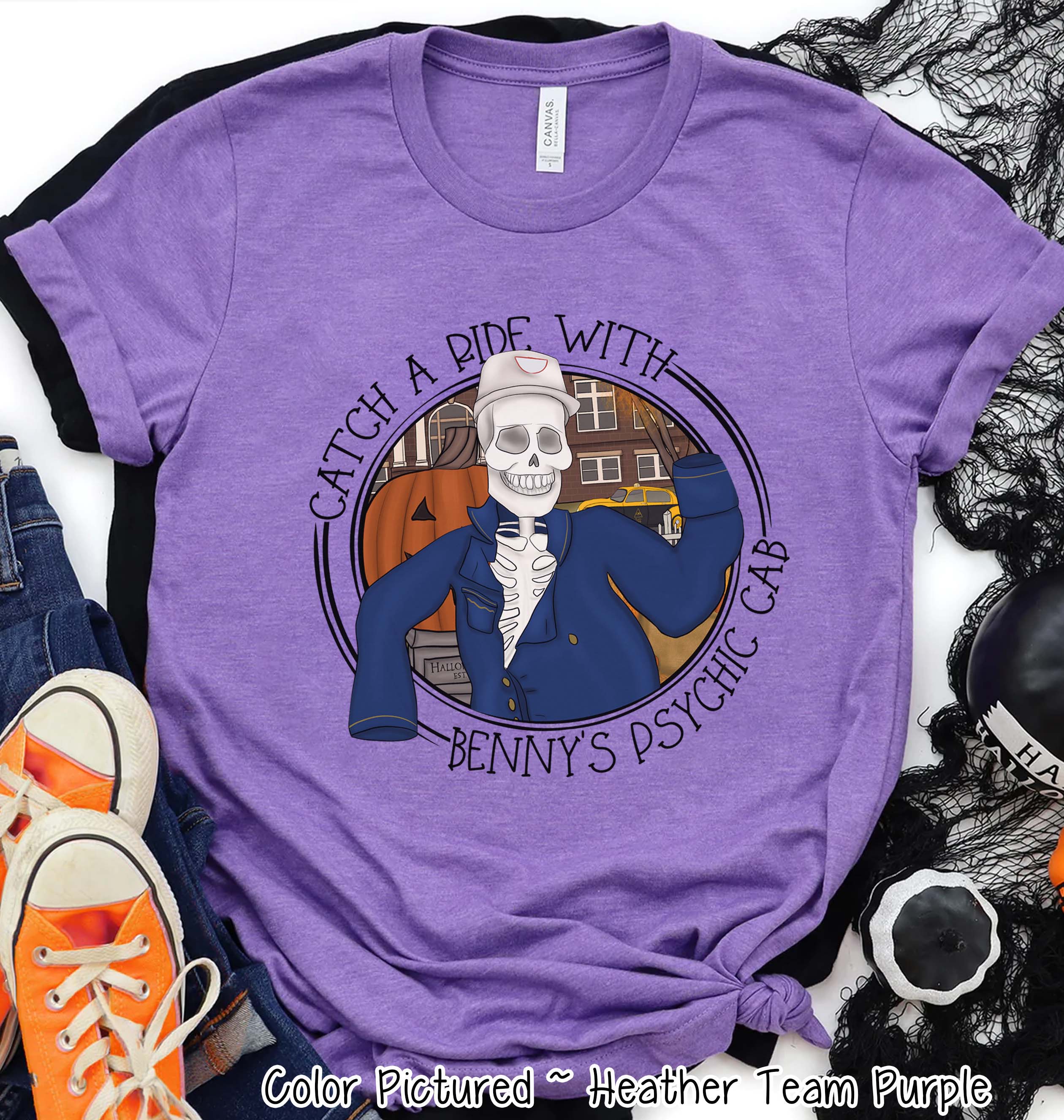 Catch A Ride with Benny Halloween Tee