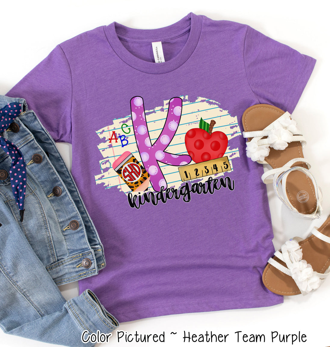 Monogram Kindergarten Tee