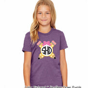 Monogram Cute Pencil Tee