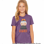 Custom Candy Corn Machine Youth, Toddler, Infant Halloween Tee