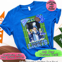 Friday Night Lights Ultimate Fan Tee Photo Shirt (Football, Cheer, Drill Team, Band)