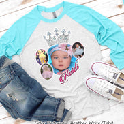 Pageant Crown Photo Collage Tee