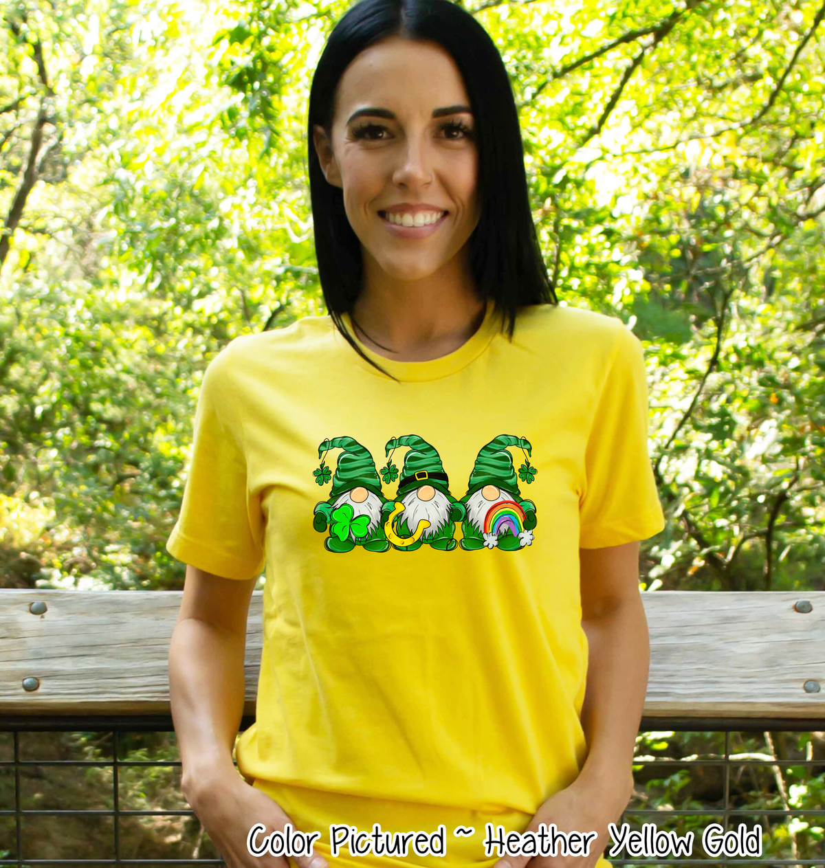 Gnome Trio St Patricks Day Tee