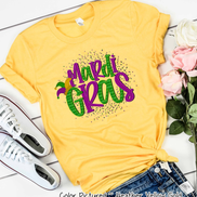 Mardi Gras Jester Hat Tee
