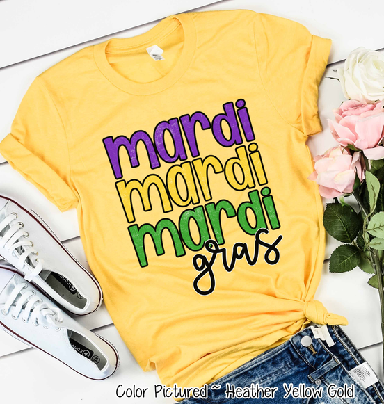 Mardi, Mardi, Mardi Gras Tee
