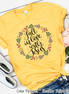 Fall In Love with Jesus Leaf Ring Tee