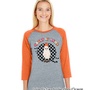 Creep It Real Halloween Raglan Tee