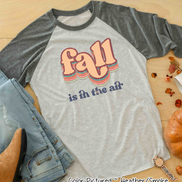 Retro Fall In the Air Raglan Tee