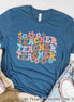 Distress Teacher Tee