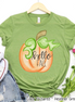 Hello Fall Watercolor Pumpkin Tee
