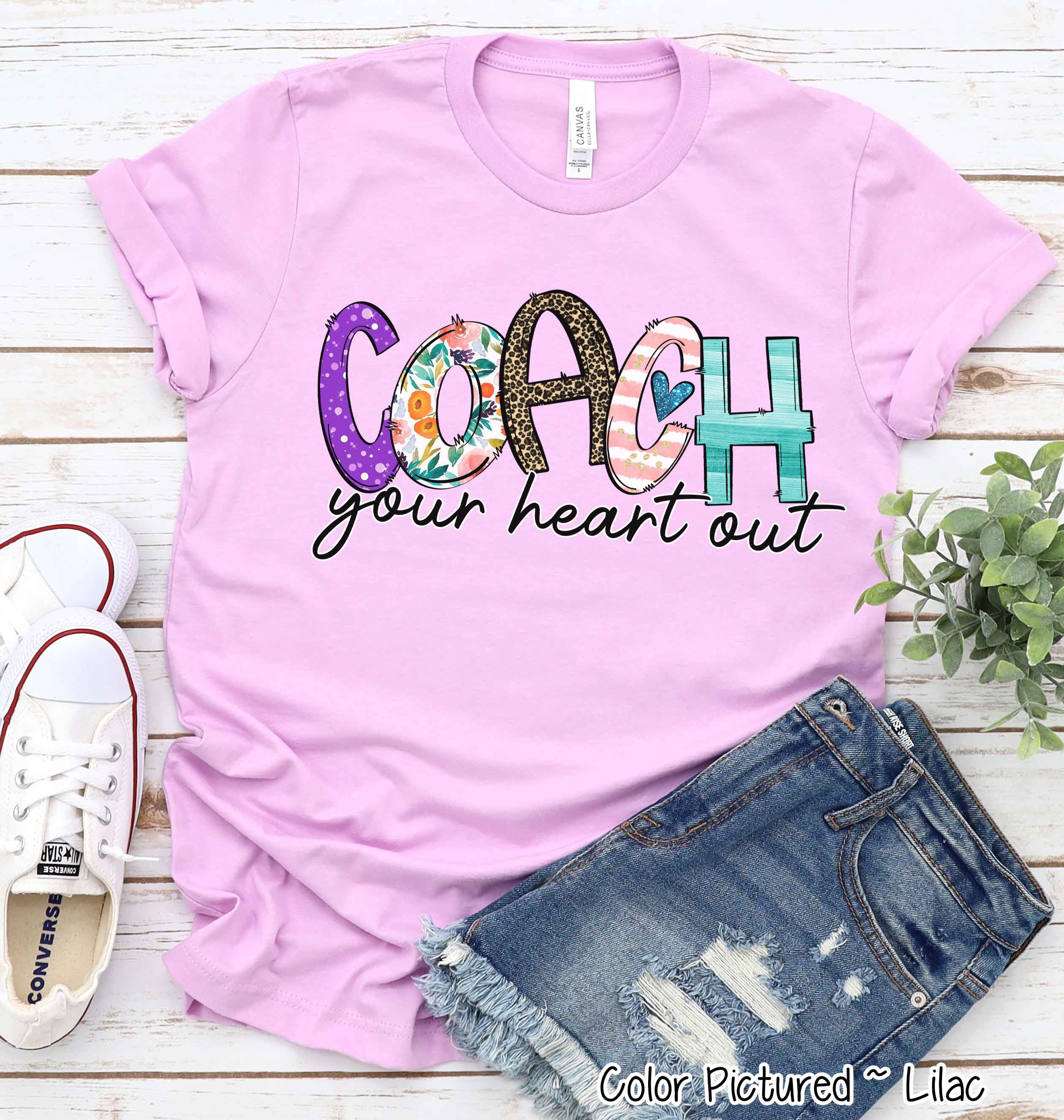 Coach Your Heart Out Tee