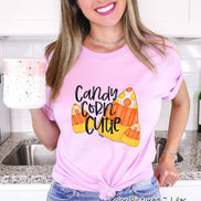 Candy Corn Cutie Trio Halloween Tee