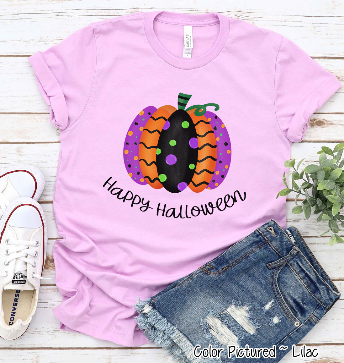 Halloween Fancy Pumpkin Happy Halloween Shirt