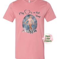 Personalized Dancer Recital Photo Shirt ~ My Heart is on that Stage - Too Cute Custom Designs