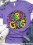 Leopard Mardi Gras Tee