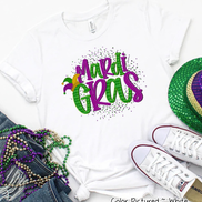 Mardi Gras Jester Hat Tee
