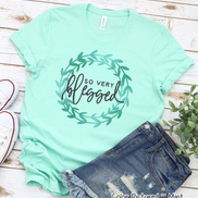 So Very Blessed Wreath Tee