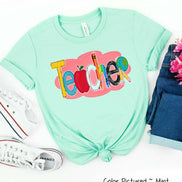 Doodle Teacher Tee