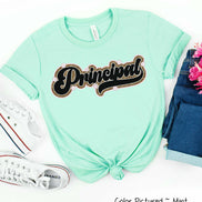 Retro Leopard Principal Tee