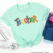 Doodle Letters Teacher Tee