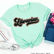 Retro Leopard Librarian Tee