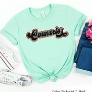 Retro Leopard Counselor Tee