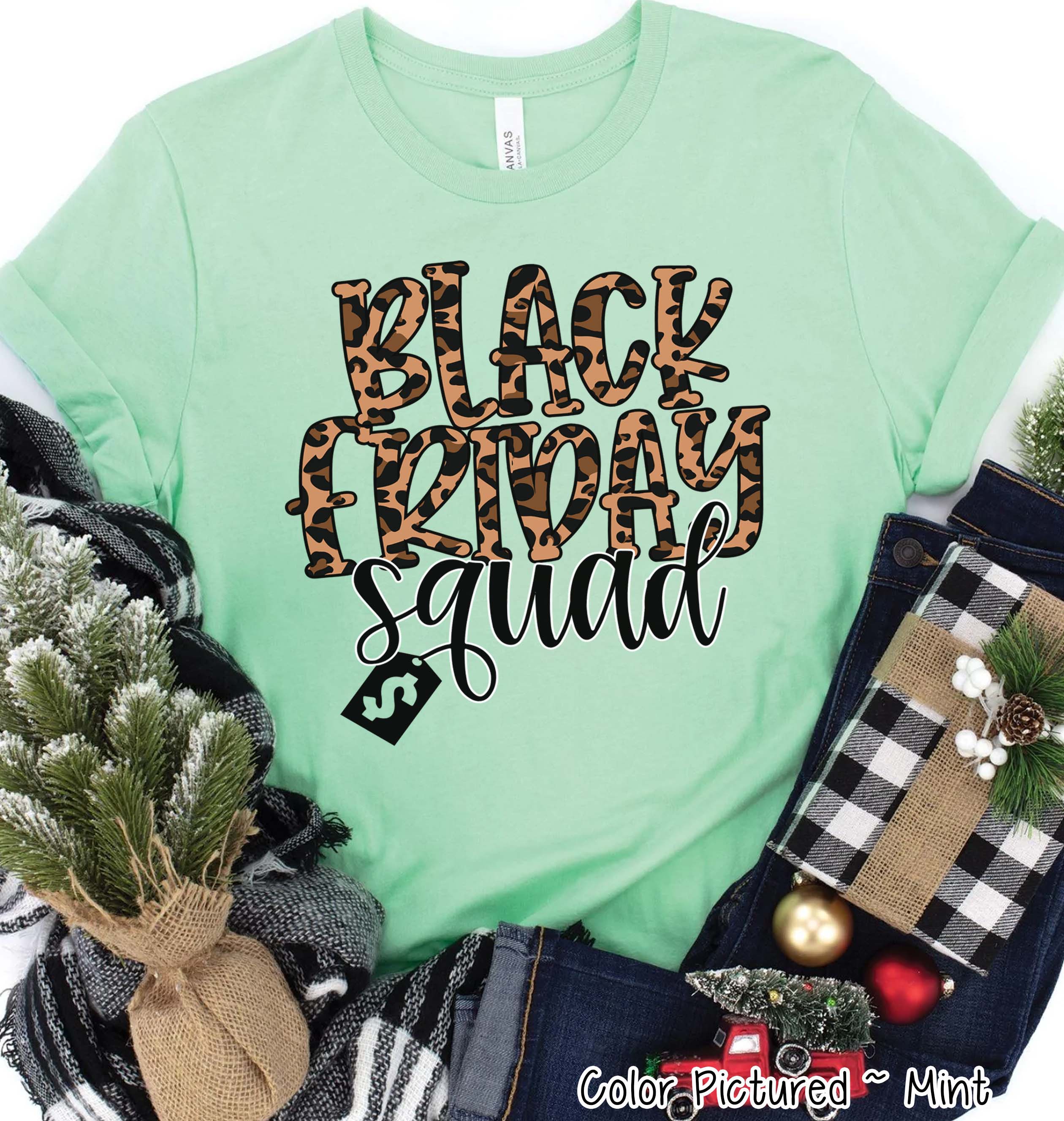 Black Friday Squad Holiday Tee