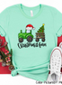 Christmas on the Farm Tractor Christmas Tee