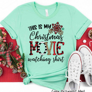 Christmas Movie Watching Tee