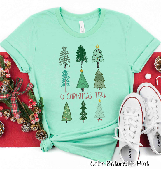 O Christmas Tree Multi Tree Tee
