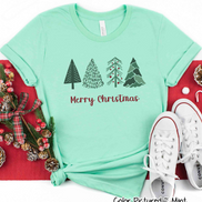 Minimalist Christmas Tree Tee