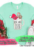 Monogram Coffee Cocoa Hot Chocolate Dear Santa I've Been Good Christmas Tee