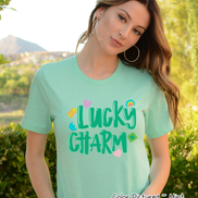 Lucky Charm St Patricks Day Tee