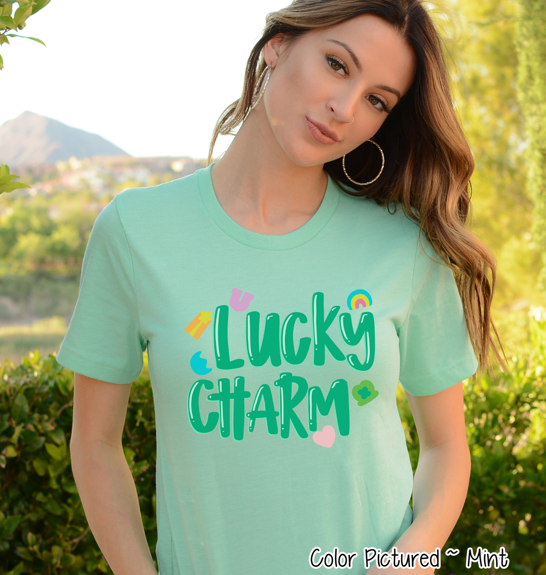 Lucky Charm St Patricks Day Tee