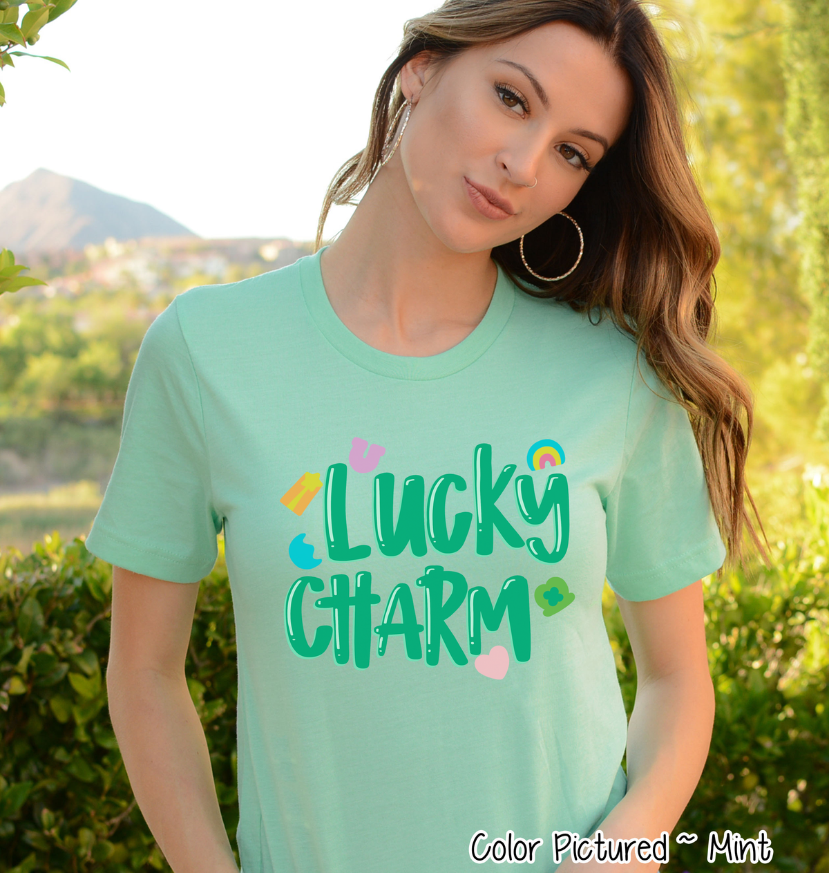 Lucky Charm St Patricks Day Tee