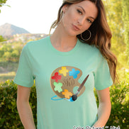Monogram Artist Palette Tee