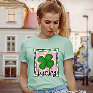 Lucky Clover St Patricks Day Tee