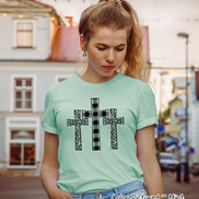 Buffalo Plaid and Leopard Cross Trio Tee