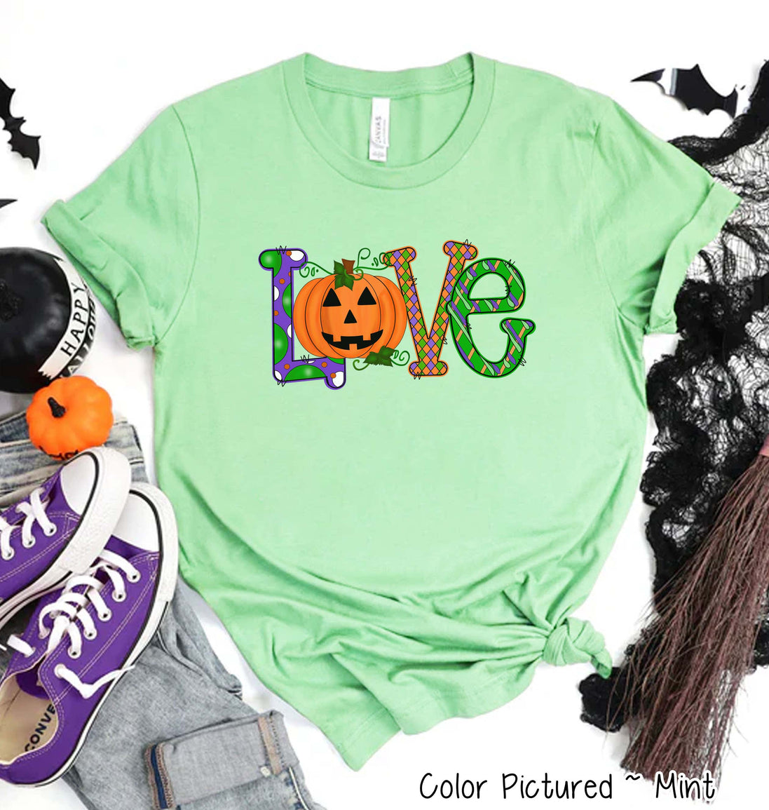Pumpkin LOVE Halloween Tee