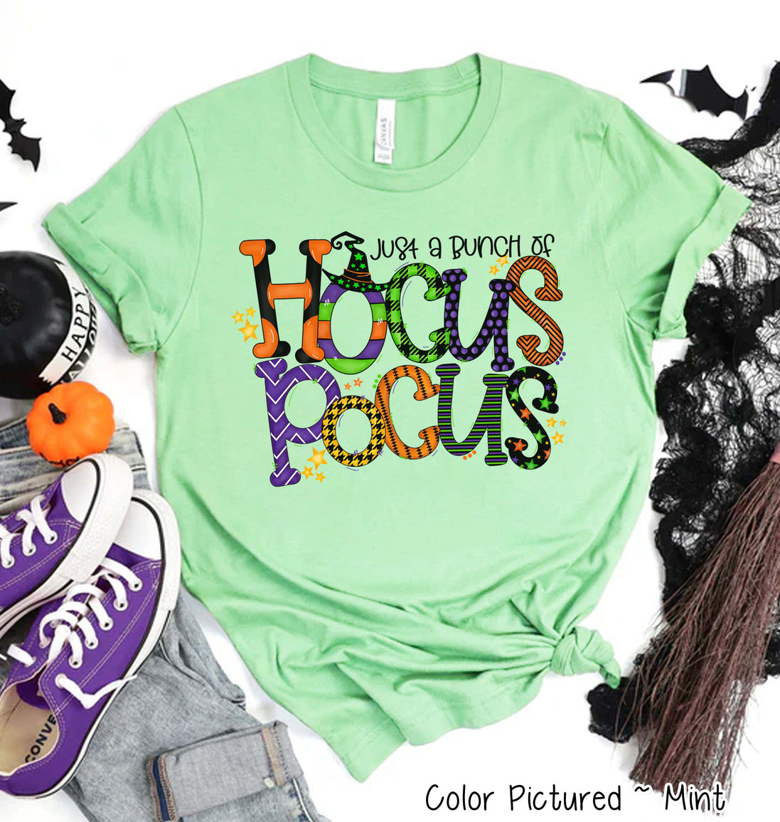 Just A Bunch of Hocus Pocus Halloween Tee